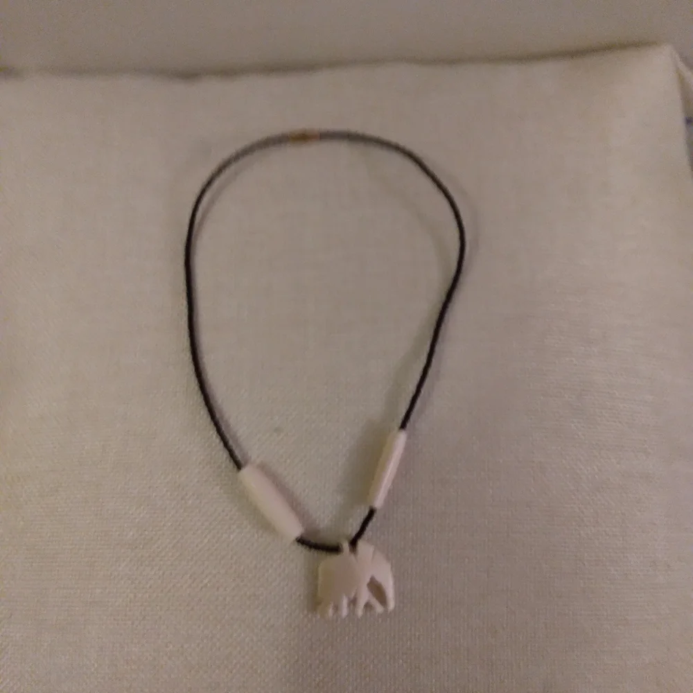 🔴Free🔴With any purchase/Hand-made elephant 🐘 beaded choker necklace - Picture 2 of 11